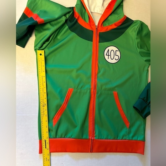 Hunter X hunter cosplay zip up Anime style hoodie zip up jacket Sz-L.  V18 - Picture 6 of 7